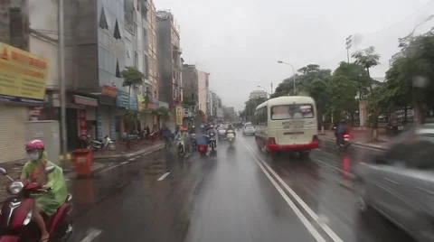 Traffic in viet nam Stock Footage 56080323
