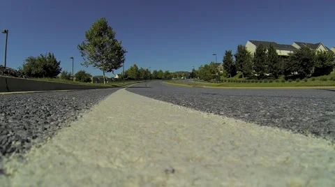 Traffic Viewed from Low Angle Stock Footage 58953724