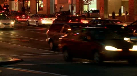Traffic in Washington DC 11 Stock Footage 10819193
