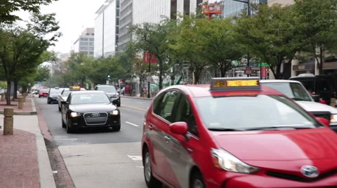 Traffic in Washington D.C.  Stock Footage 57113415