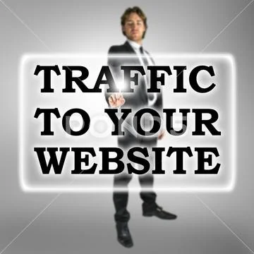 Traffic To Your Website Stock Photos