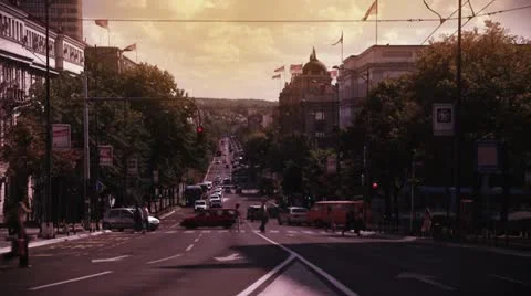 TrafficDay1 29.976fps Stock Footage 21554320