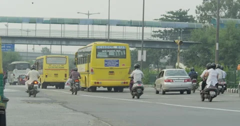 Traffics Stock Footage 154589969