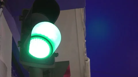Traffit light Stock Footage 172492420