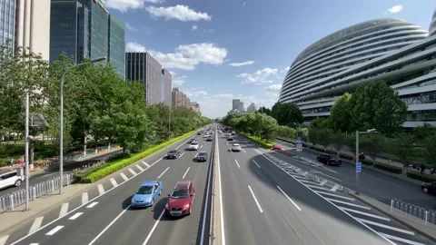 Trafic Beijing 2020 스톡 동영상 131294998