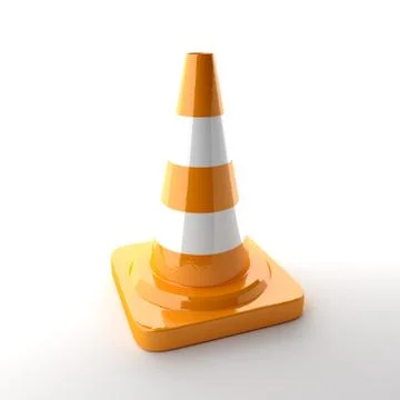 Trafic Cone Stock Illustration