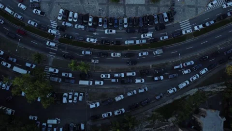 Trafic Jam Video stock 198392026