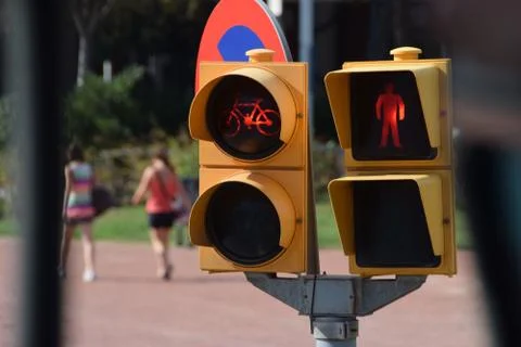 TRAFIC LIGHTS Foto stock