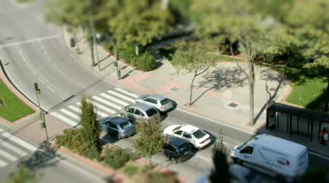 TRAFICO mini 01 Stock Footage 279346