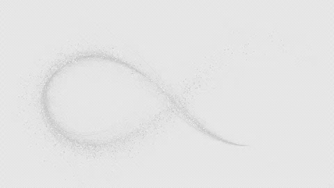 Trail Bokeh Infinity Flow Alpha Loop Vídeo Stock 331548677