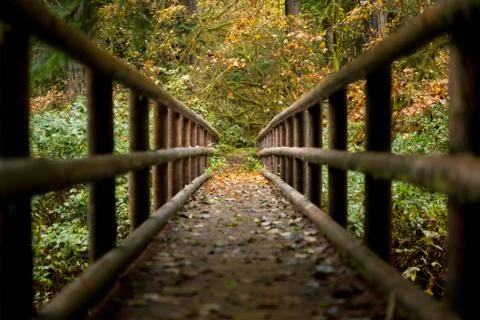 Trail Bridge Stock Photos