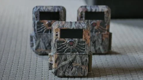 Trail Cameras Stock Photos