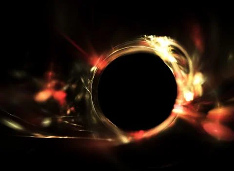 Trail of fire Stock Illustration