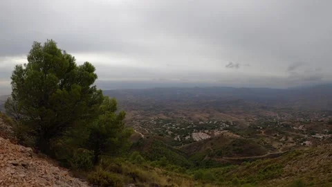Trail to the peak Mijas Stock Footage 231685043