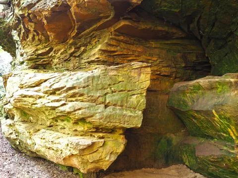 Trail Rocks Foto stock