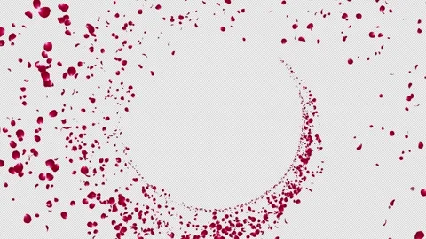 Trail Rose Flow Curve on Alpha Stock Footage 263196113