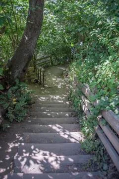 Trail Staircase Stock Photos