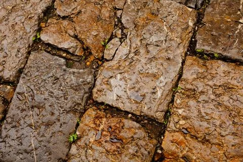 Trail of stone Stock Photos