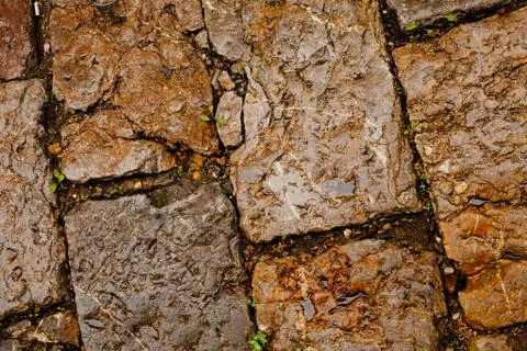 Trail of stone Stock Photos