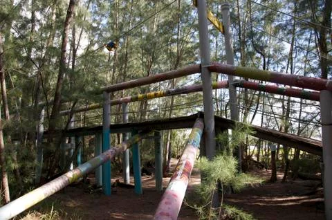 Trail Structure Foto stock