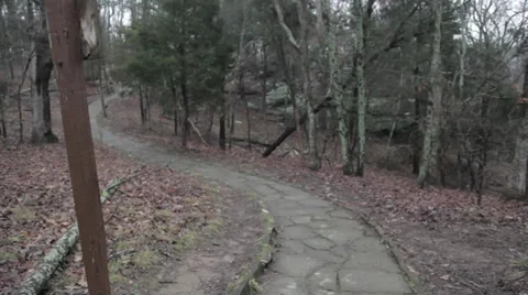 Trail Walkway Video stock 31038365