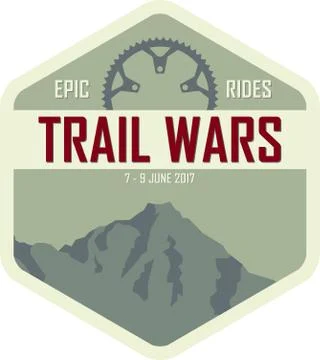 Trail Wars Stock Illustration