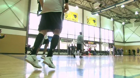 Trailblazer Basketball Training 4 Stock Footage 10897735