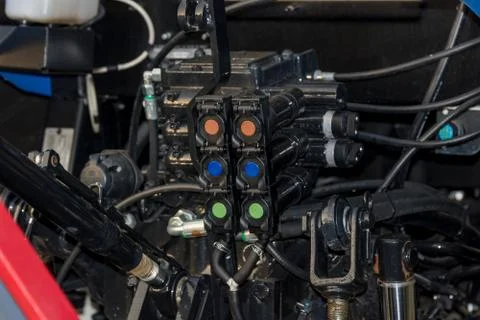 Trailer connection Foto stock