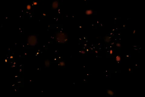 Trailer Fire Particles Stock-Footage 37182781