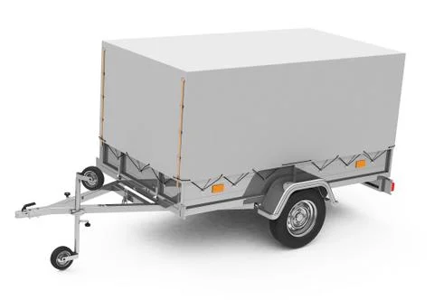 The trailer Stock Illustration