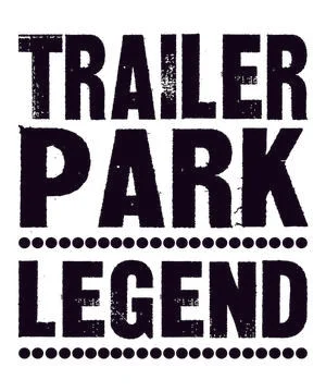 Trailer Park legend Stock Illustration