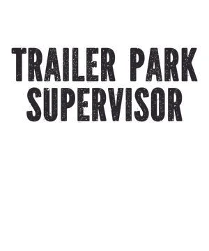 Trailer Park Supervisor Stock Illustration