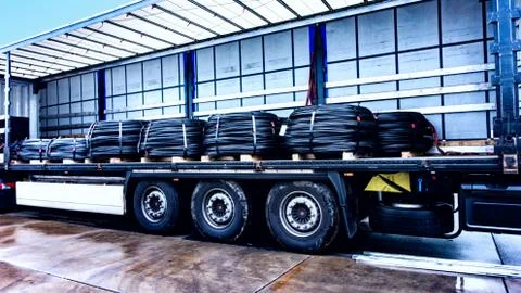 Trailer series 4 Stock Photos