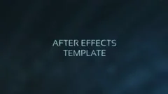 Trailer Underwater Titles Stock After Effects