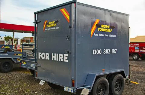 Trailers For Hire Stock Photos