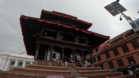 Trailokya Mohan Narayan Temple (also known as Dashavatara Temple) Video stock 329683390