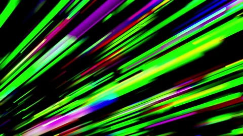 Trails of lights on black Stock Footage 90530036