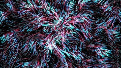 Trails Particles Background Stock Footage 95165522