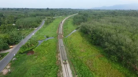 Train 02 Stock Footage 121375686