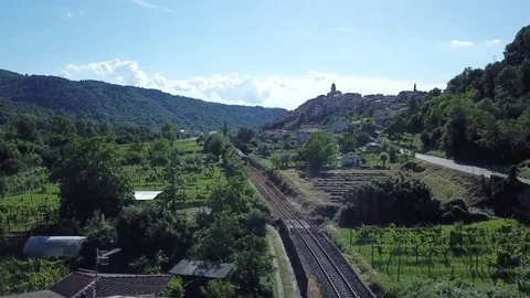 The train  16 6 18 Stock Footage 91095630