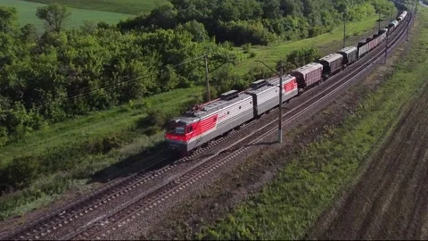 A train 2 Stock Footage 155805236