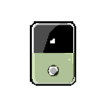 Train 5g modem pixel art vector illustration 库存插图