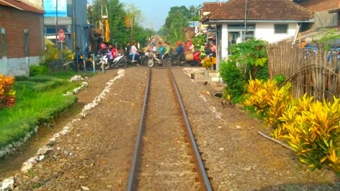 Train 6 Stock Footage 260615266