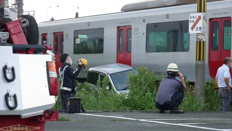 Train Accident Stock Footage 201863774
