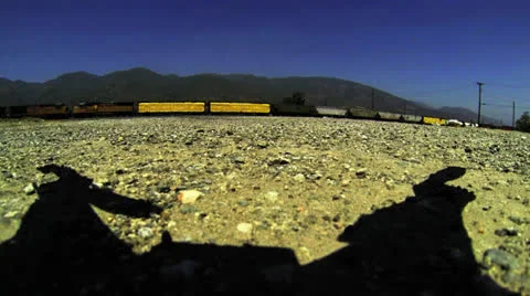 Train Aerial 1 Video stock 24652967