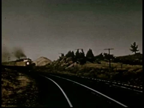 A train, airplanes, freeways, modern kitchen appliances and making waffles with Video stock 75769253