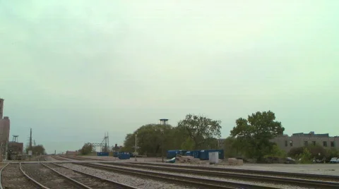 Train and Sky Video stock 719791