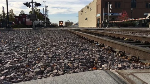 Train Approaching Fast  Video stock 81338821