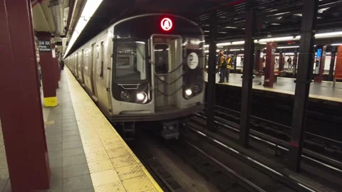 A train approaching Stock Footage 169121161