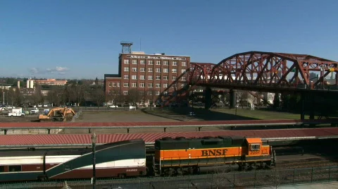 Train Arrival Stock Footage